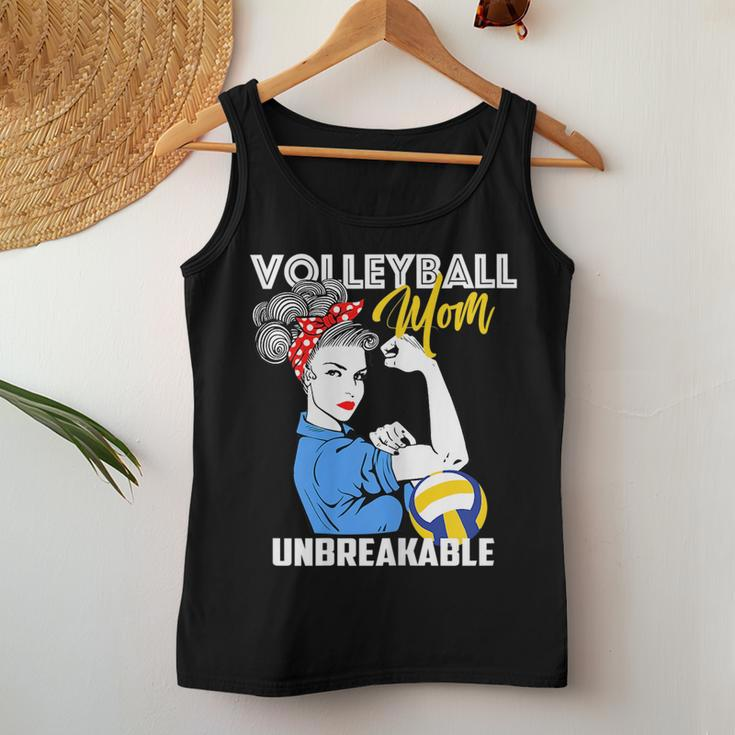 Volleyball Mom Unbreakable Women Tank Top Unique Gifts