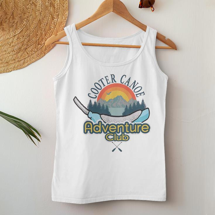 Cooter Canoe Adventure Club Ed Med Surg Icu Er Nurse Women Tank Top Unique Gifts