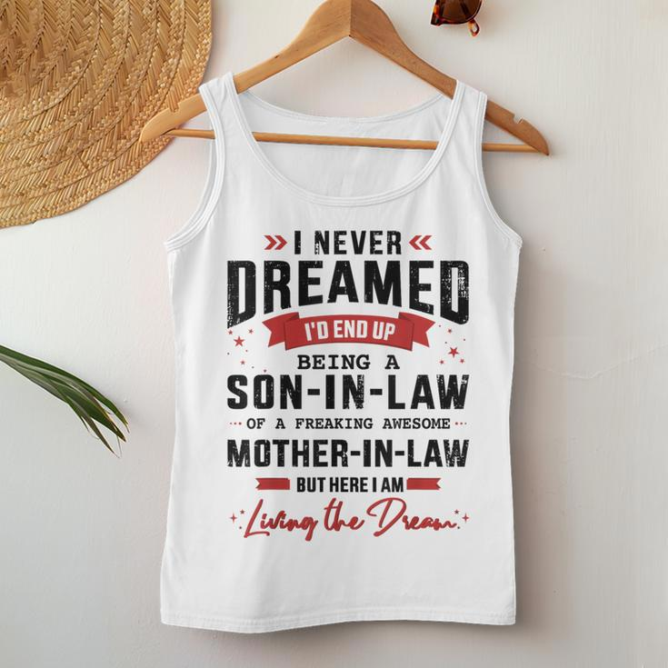 Never Dreamed Son-In-Law From Awesome Mother-In-Law Women Tank Top Personalized Gifts