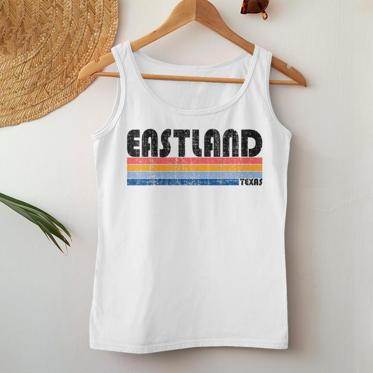 Eastland Tx Hometown Pride Retro 70S 80S Style Women Tank Top Unique Gifts