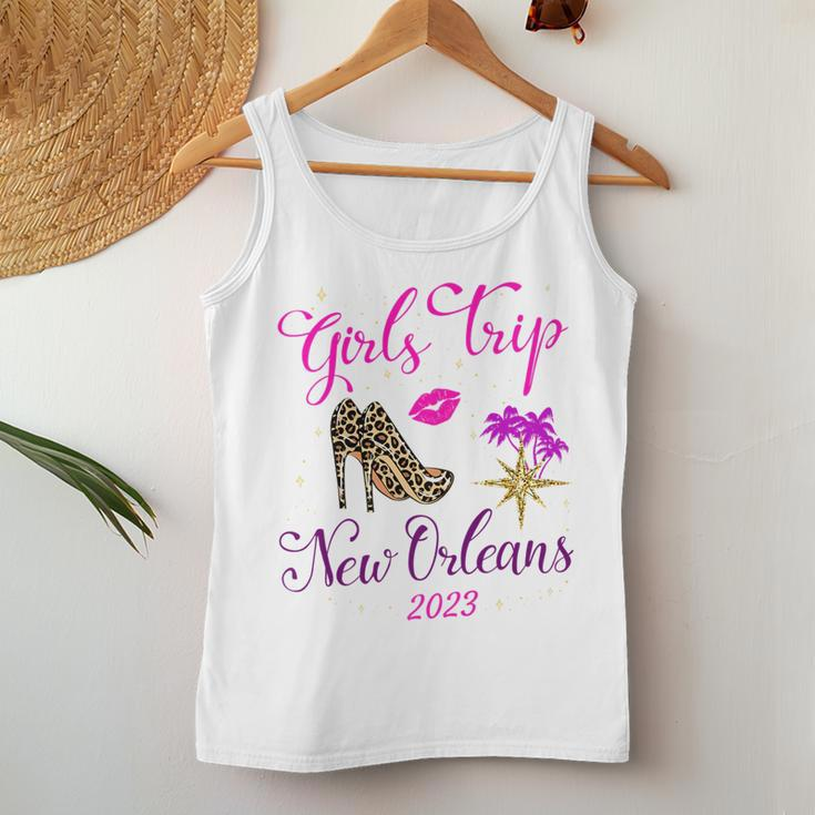 Girls Trip New Orleans 2023 For Women Weekend Birthday Squad  Women Tank Top Basic Casual Daily Weekend Graphic Personalized Gifts