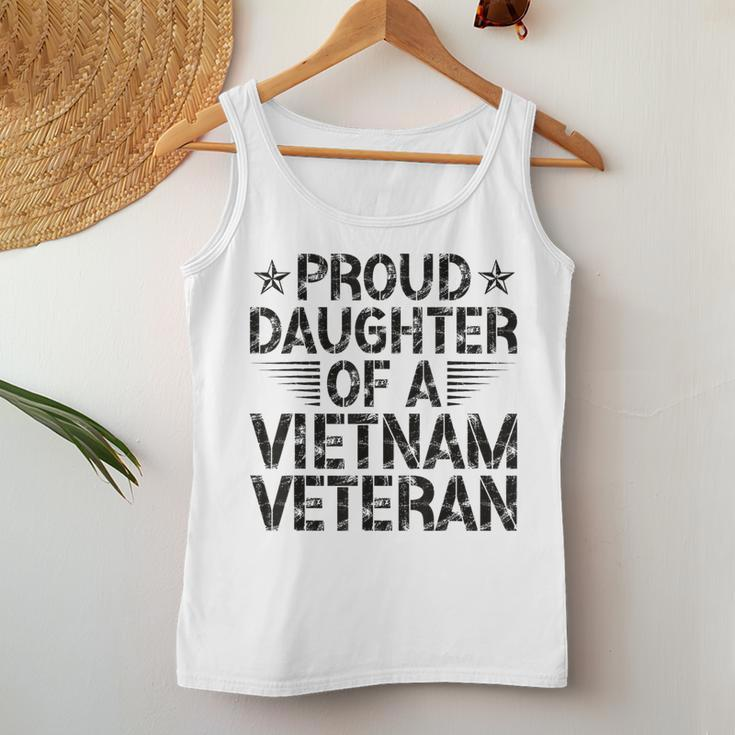 Proud Daughter Of A Vietnam Veteran Vintage For Men Women Tank Top Funny Gifts