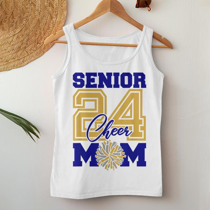 Senior Cheer Mom 2024 Cheerleader Parent Class Of 2024 Women Tank Top Funny Gifts