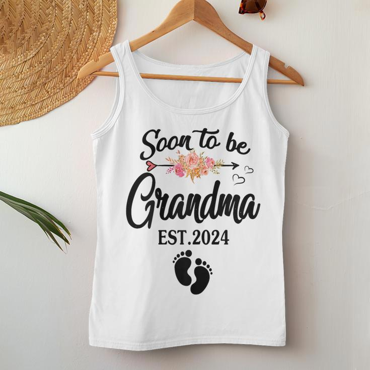 Soon To Be Grandma 2024 For New Grandma Women Tank Top Unique Gifts