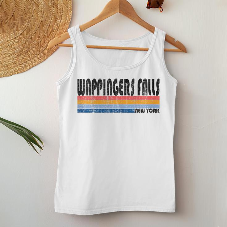 Wappingers Falls Ny Hometown Pride Retro 70S 80S Style Women Tank Top Unique Gifts