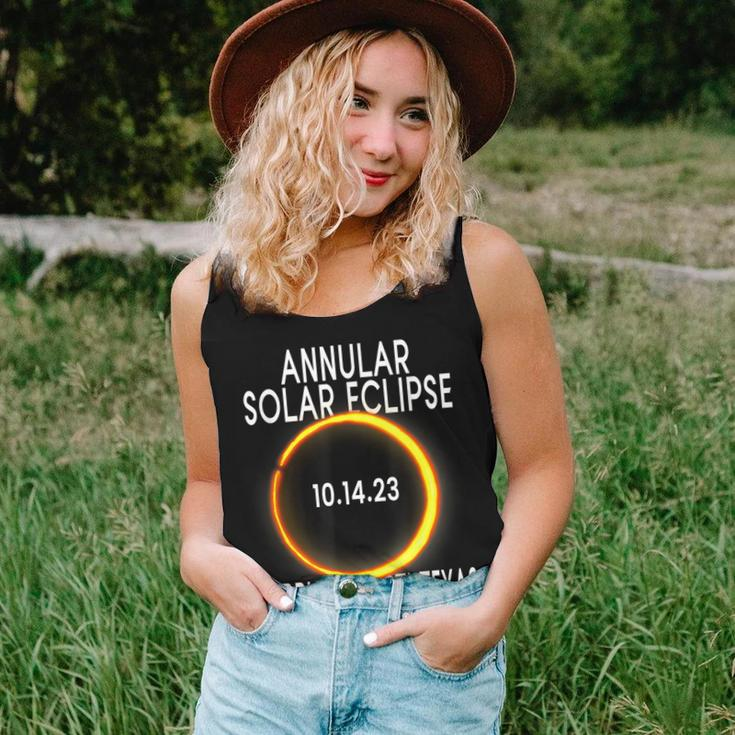 Annular Solar Eclipse 2023 Corpus Christi Texas Women Tank Top Gifts for Her