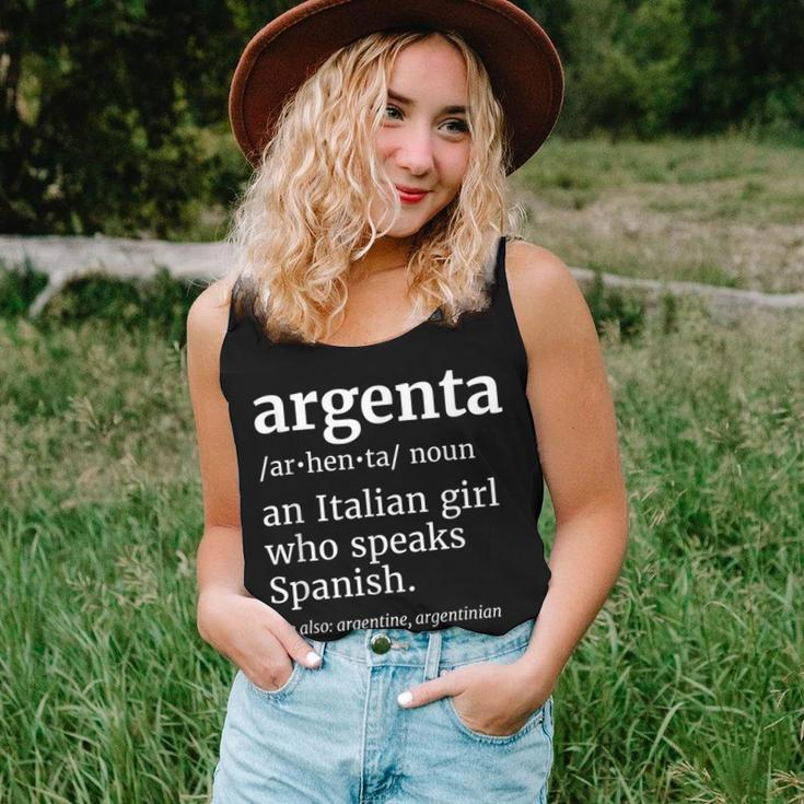 Argentinian Girl Argentine Argenta Wife Argentina Women Tank Top Gifts for Her