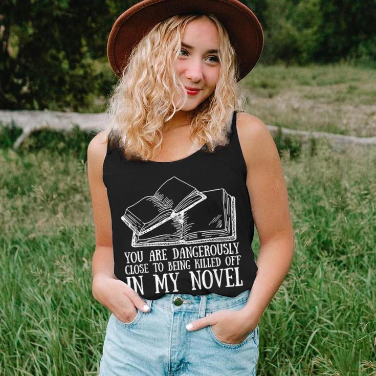 Author Writer Quotes Writing Book Lover Mens Womens Quotes Women Tank Top Gifts for Her