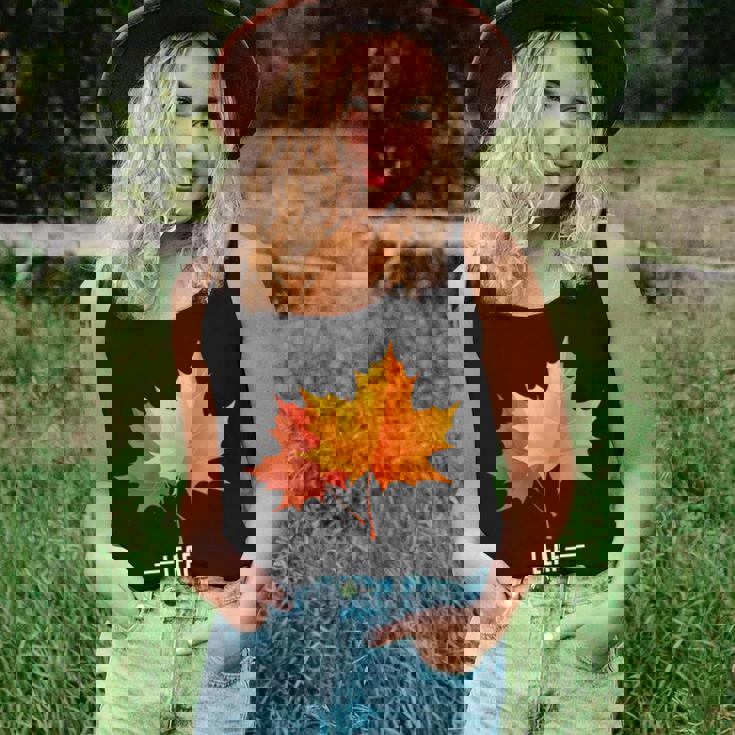 Autumn Fall Color Leaf Peeper Autumn Peeping Fall Retro Cute Women Tank Top Gifts for Her