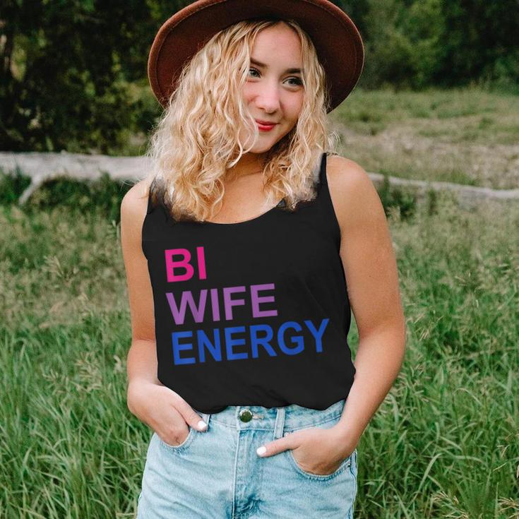 Bi Wife Energy Bisexual Bi Pride Women Tank Top Gifts for Her