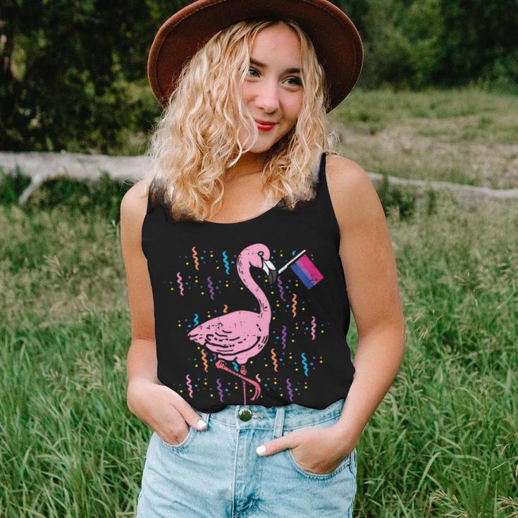 Bisexual Flag Flamingo Lgbt Bi Pride Stuff Animal Women Tank Top Gifts for Her