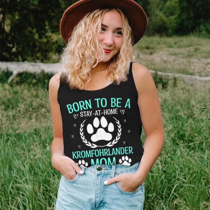 Born To Be A Kromfohrlander Mom Kromfohrlander Dog Women Tank Top Gifts for Her