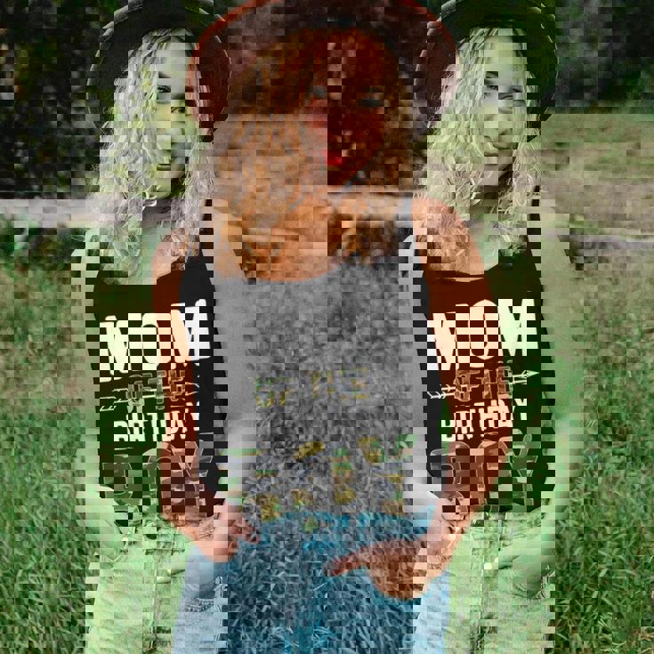 Camouflage Mom Of The Birthday Boy Women Tank Top Weekend Graphic Gifts for Her