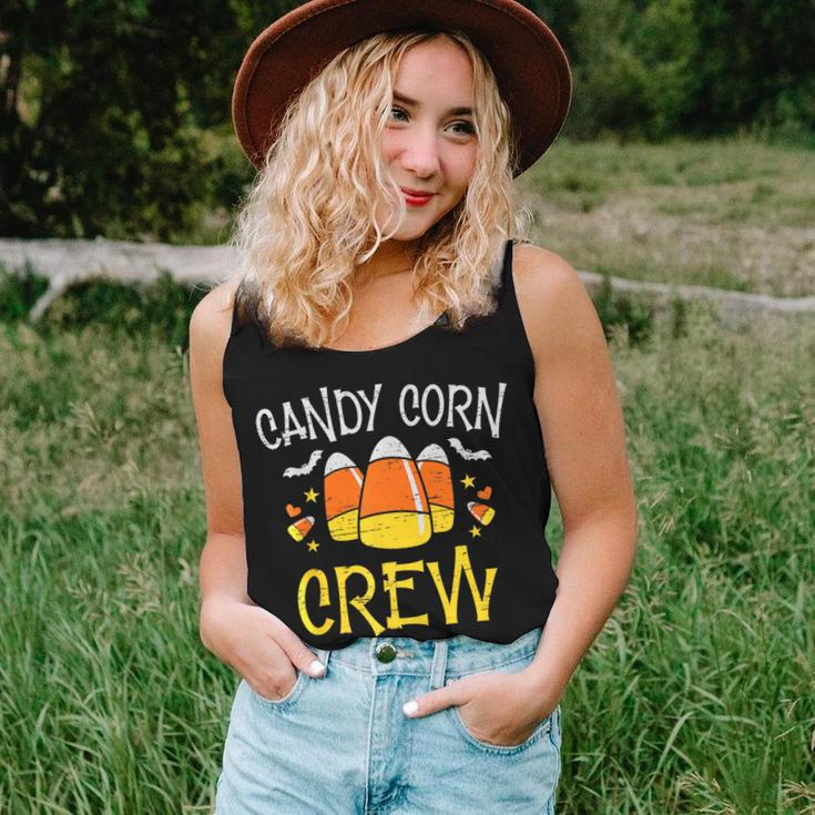 Candy Corn Crew Halloween Party Spooky Season Women Tank Top Gifts for Her