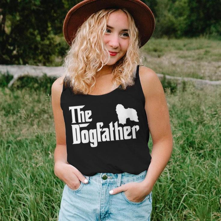 Catalan Sheepdog Dogfather Dog Dad Women Tank Top Gifts for Her