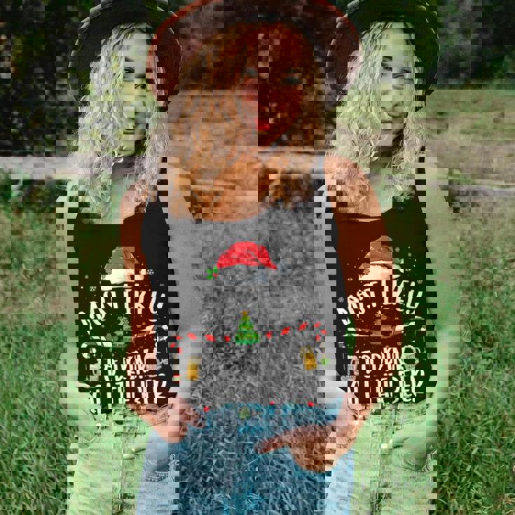 Christmas Most Likely To Drink All The Beer Christmas Women Tank Top Gifts for Her