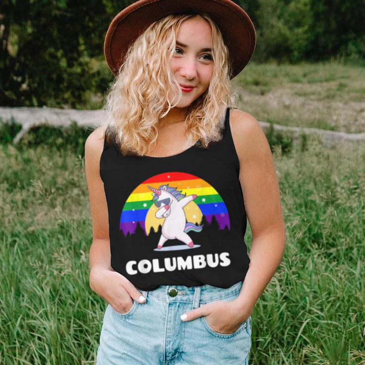 Columbus Georgia - Lgbtq Gay Pride Rainbow Women Tank Top Gifts for Her