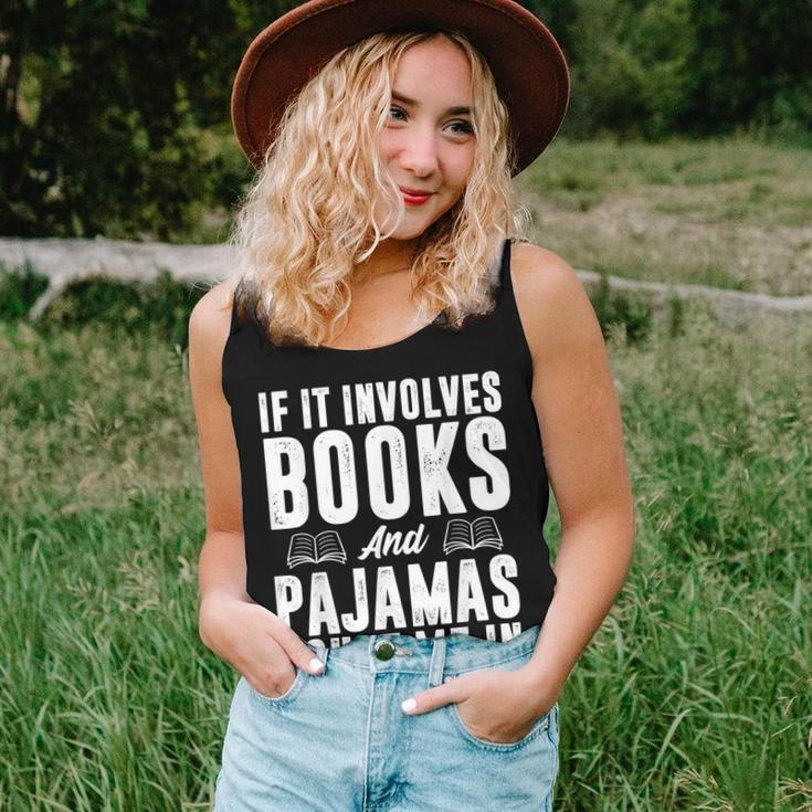 Cool Book Reader For Men Women Bookworm Nerd Books Pajamas Women Tank Top Gifts for Her