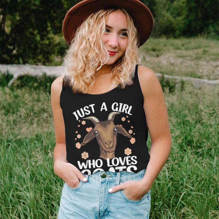 Cool Goat For Women Girls Goat Whisperer Farm Animal Farmer Women Tank Top Weekend Graphic Gifts for Her