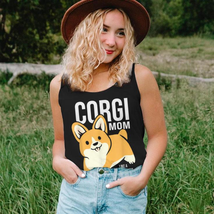 Corgi Mom Cute And Cool Women Tank Top Gifts for Her