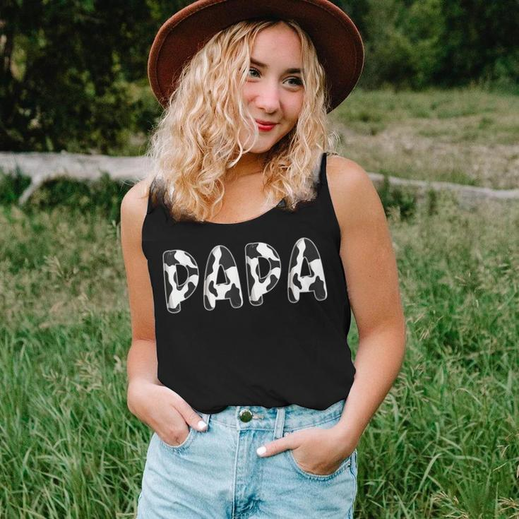 Cow Papa Birthday Family Matching Fathers Day Boy Girl Farm Women Tank Top Weekend Graphic Gifts for Her
