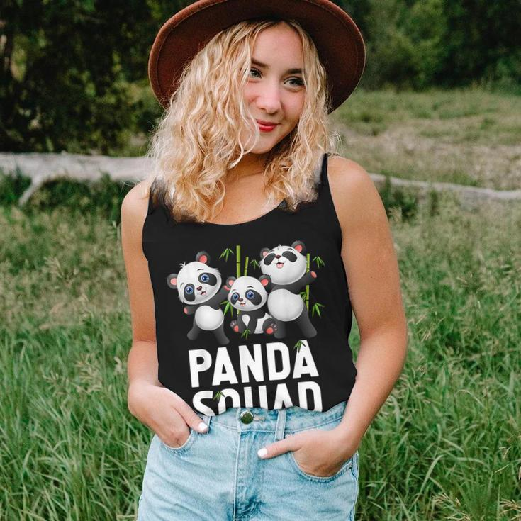 Cute Panda Squad - Panda Family Women Tank Top Weekend Graphic Gifts for Her