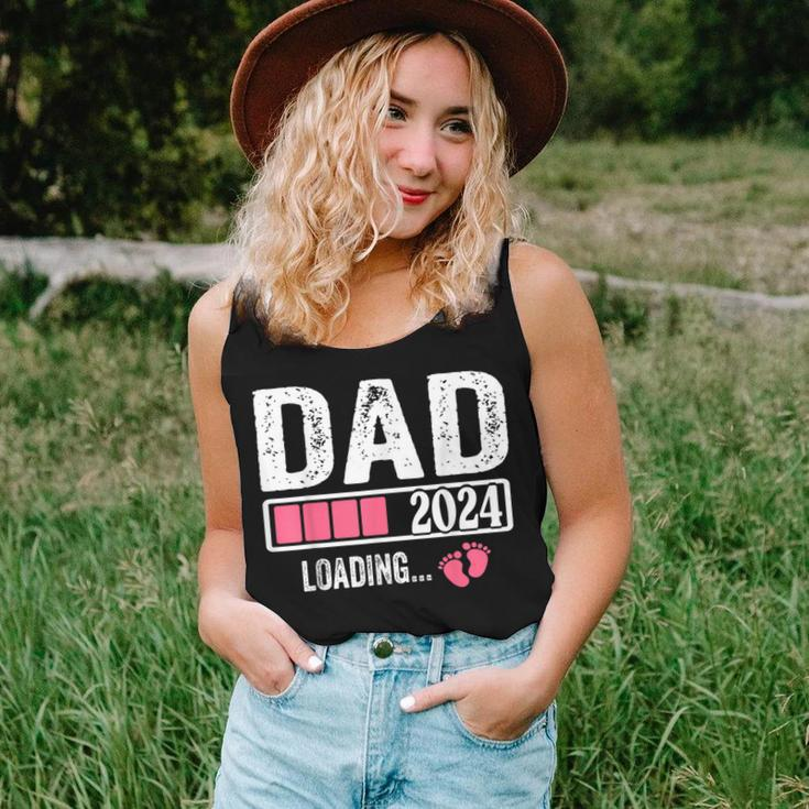 Dad 2024 Loading It's A Girl Baby Pregnancy Announcement Women Tank Top Gifts for Her