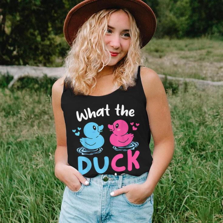 What The Ducks Is It Baby Gender Reveal Party Baby Shower Women Tank Top Gifts for Her