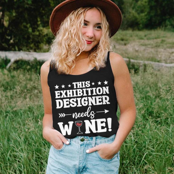 This Exhibition er Needs Wine Drinking Women Tank Top Gifts for Her