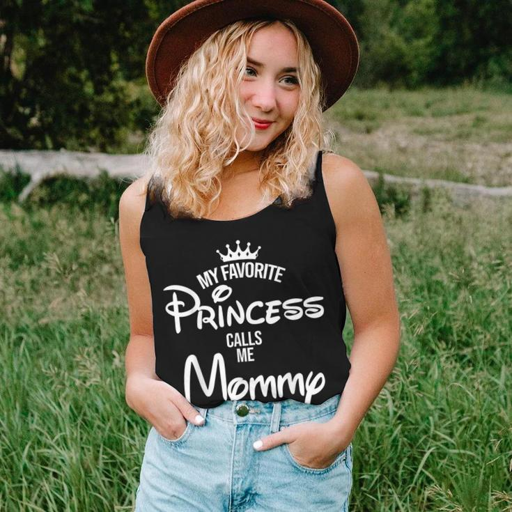 My Favorite Princess Calls Me Mommy Daughter Fathers Day Women Tank Top Gifts for Her