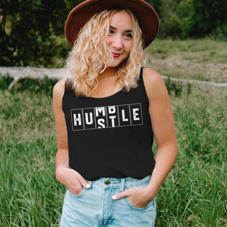 Hustle Over Being Humble Hardwork Message Men & Women Women Tank Top Gifts for Her