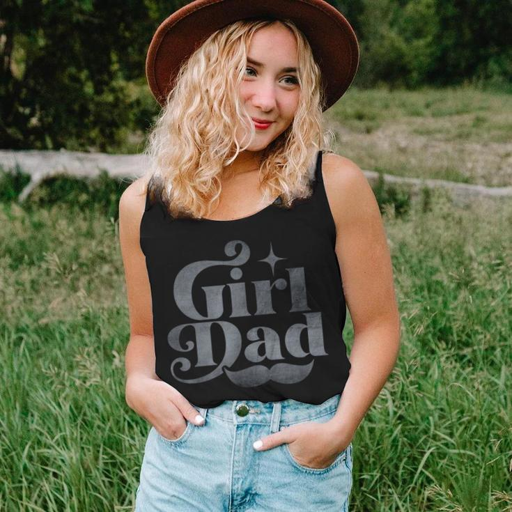 Girl Dad Men Proud Father Daughter Of Girls Fathers Day Women Tank Top Basic Casual Daily Weekend Graphic Gifts for Her