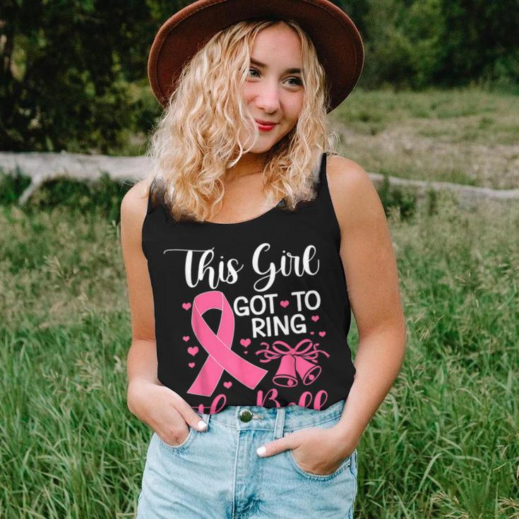 This Girl Got To Ring The Bell Chemo Grad Breast Cancer Women Tank Top Gifts for Her