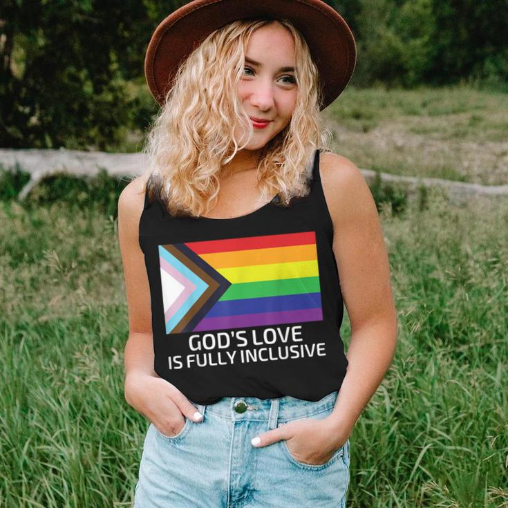 God's Love Is Fully Inclusive Lgbtqia Gay Pride Christian Women Tank Top Gifts for Her