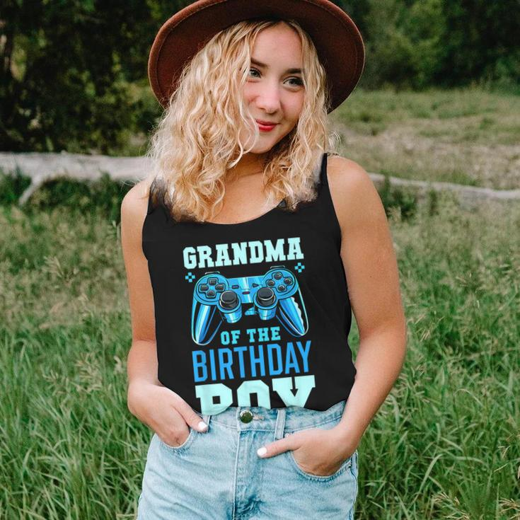 Grandma Of The Birthday Boy Matching Video Gamer Birthday Women Tank Top Weekend Graphic Gifts for Her