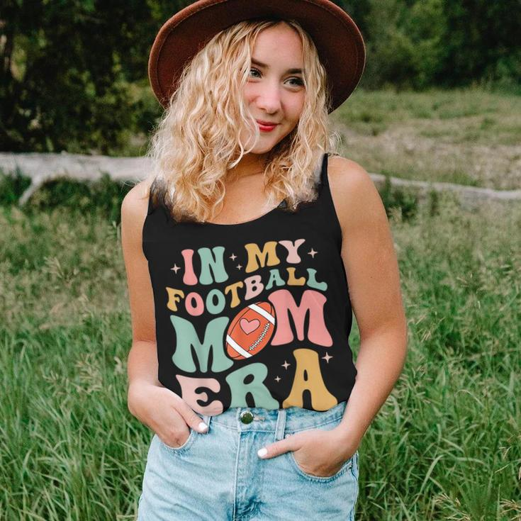 Groovy Retro In My Football Mama Era Football Mom Game Day Women Tank Top Gifts for Her