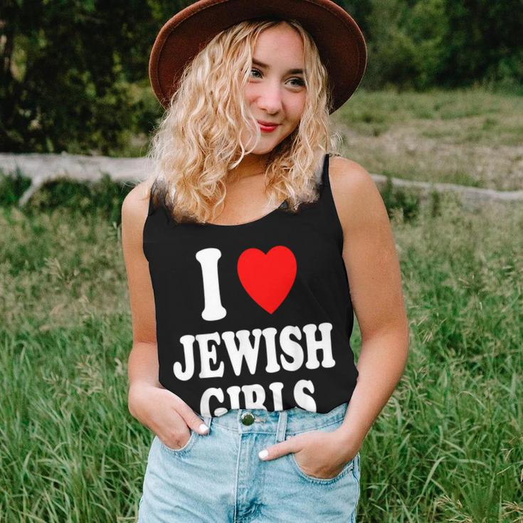 I Heart Love Jewish Girls Hebrew Israel Attraction Women Tank Top Gifts for Her