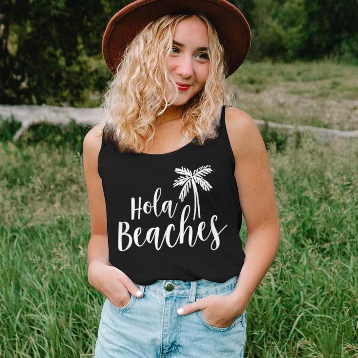 Hola Beaches VacationBeach For Cute Women Tank Top Gifts for Her