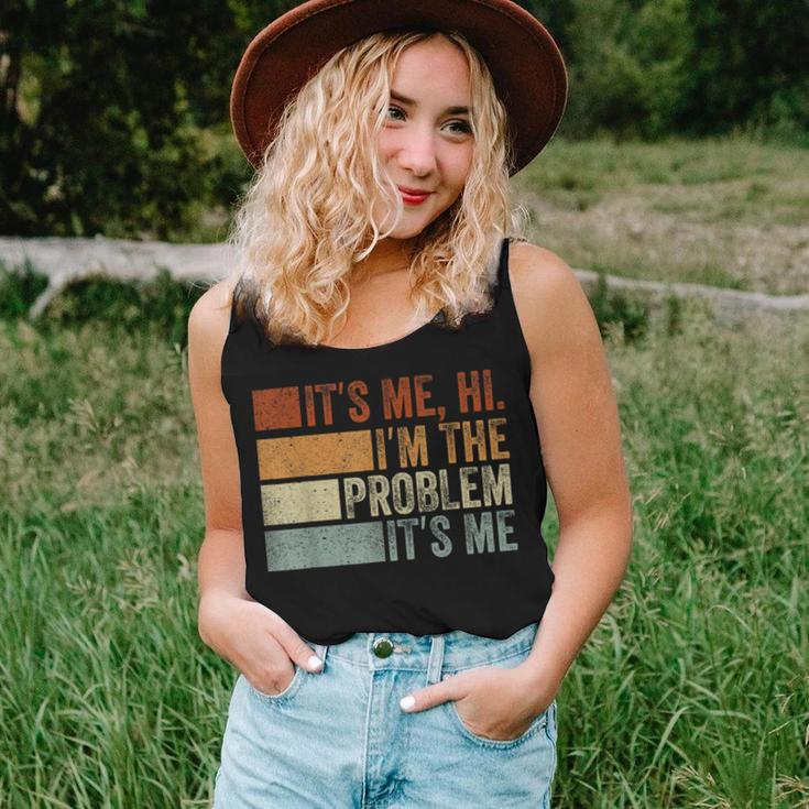 It's Me Hi I'm The Problem Vintage Women Tank Top Gifts for Her