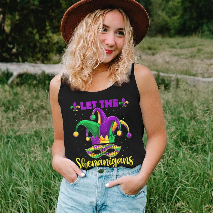 Let The Shenanigans Begin Mardi Gras Kids Men Women Women Tank Top Basic Casual Daily Weekend Graphic Gifts for Her