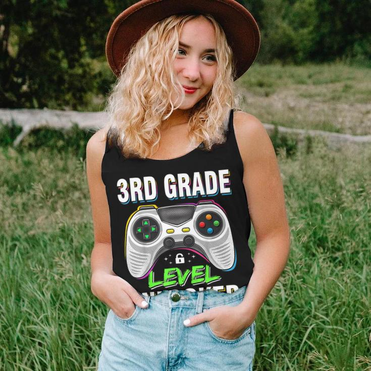 Level 3Rd Grade Unlocked Back To School First Day Boys Girls Women Tank Top Weekend Graphic Gifts for Her