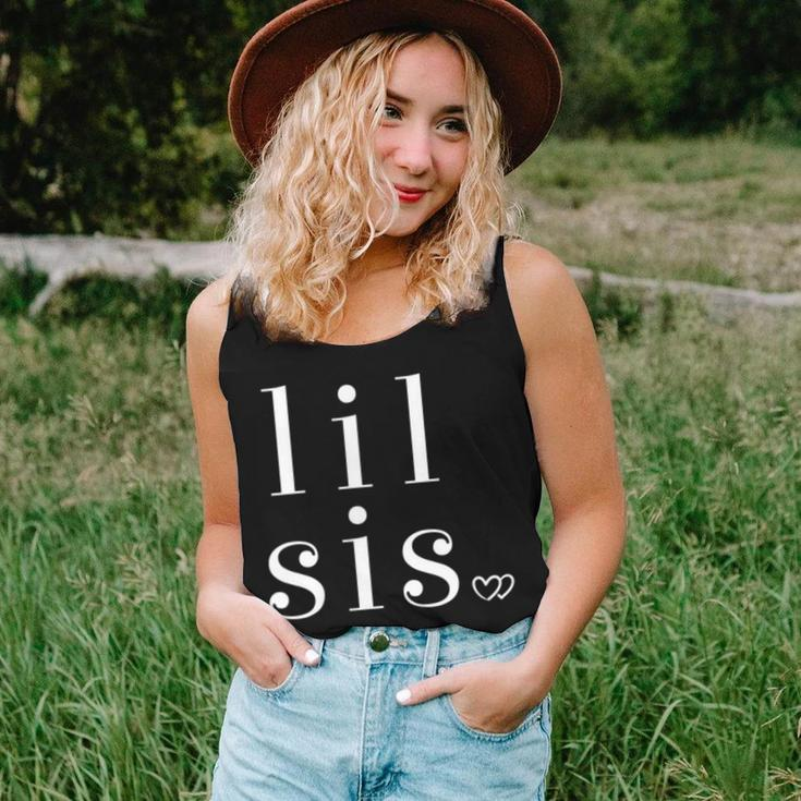 Lil Sis Women Girls & Sorority Little Sister Women Tank Top Gifts for Her