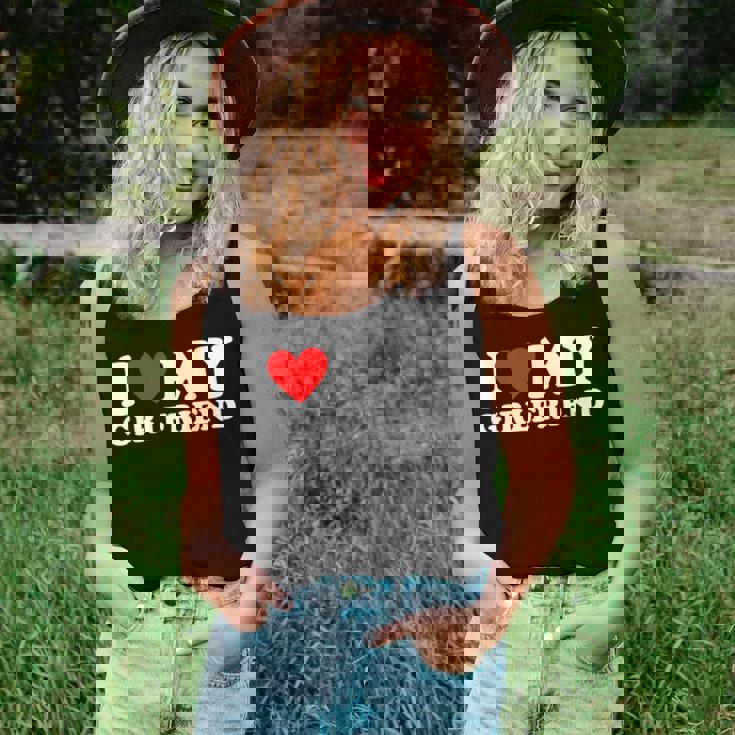 I Love My Girlfriend I Heart My Girlfriend Women Tank Top Gifts for Her