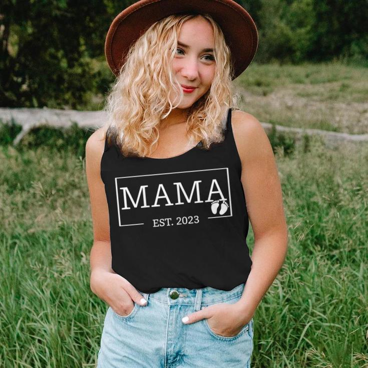 Mama Established Est 2023 Girl Boy Newborn Mom Mother Women Tank Top Gifts for Her