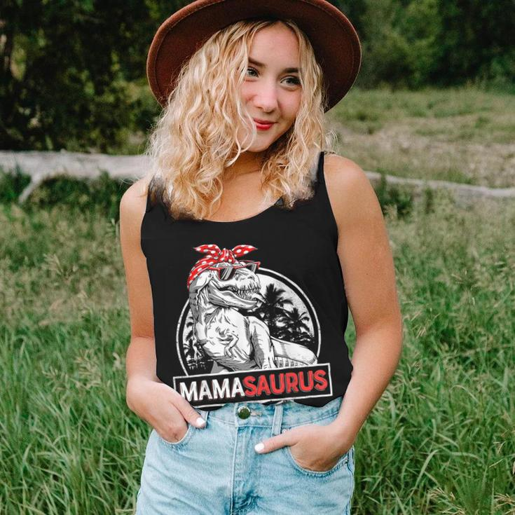MamasaurusRex Dinosaur Mama Saurus Family Matching For Mama Women Tank Top Gifts for Her