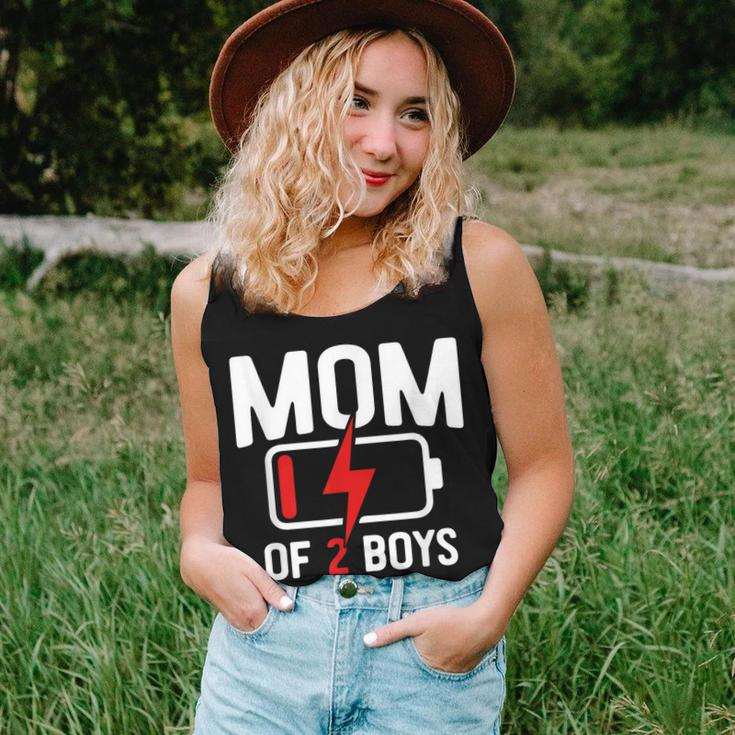 Mom Of 2 Boys From Son Birthday Women Women Tank Top Gifts for Her