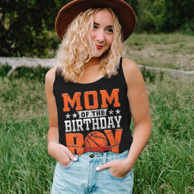 Mom Basketball Birthday Boy Family Baller B-Day Party Women Tank Top Gifts for Her