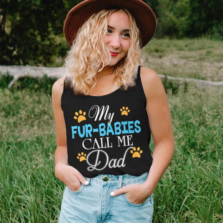 My Fur-Babies Call Me Dad Dog Cat Lover Mother Father Day Women Tank Top Basic Casual Daily Weekend Graphic Gifts for Her