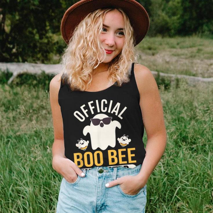 Official Boo Bee Inspector Halloween Humor Ghost Women Tank Top Gifts for Her
