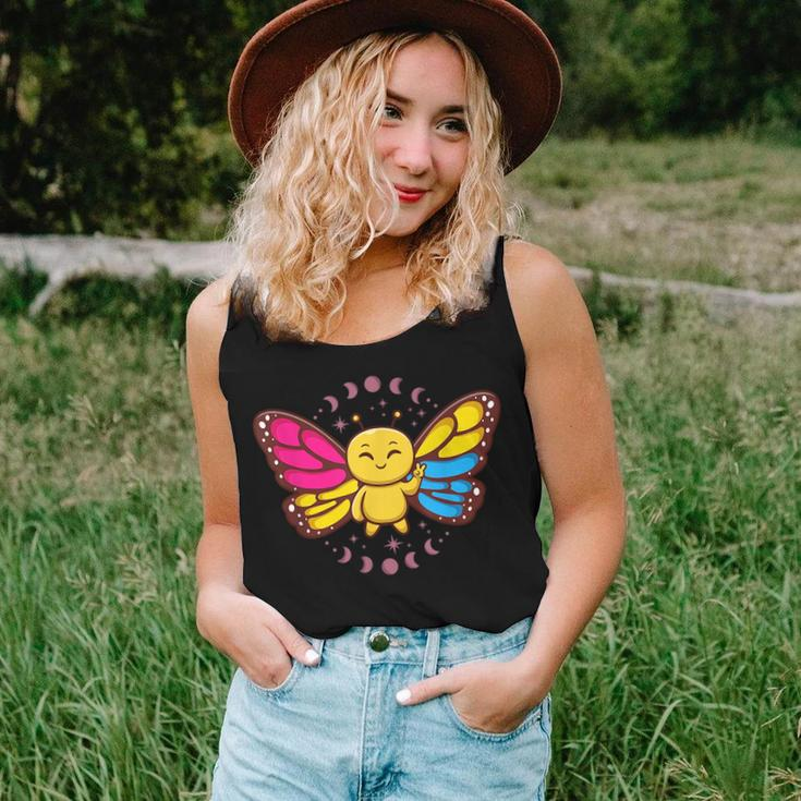 Pansexual Monarch Butterfly Insect Subtle Pan Pride Month Women Tank Top Gifts for Her